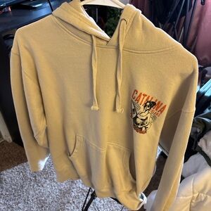 Catalina Cream Pullover Hoodie for Men